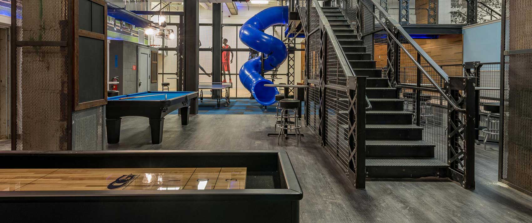 Cardinal recreation room